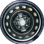 Mitsubishi Wheel STL65727 Steel Black